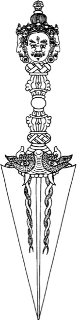 A ritual dagger.
