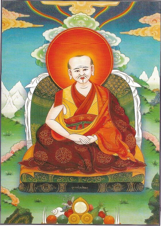 The founder of Katok Dorjé Den monastery and of the Katok tradition.