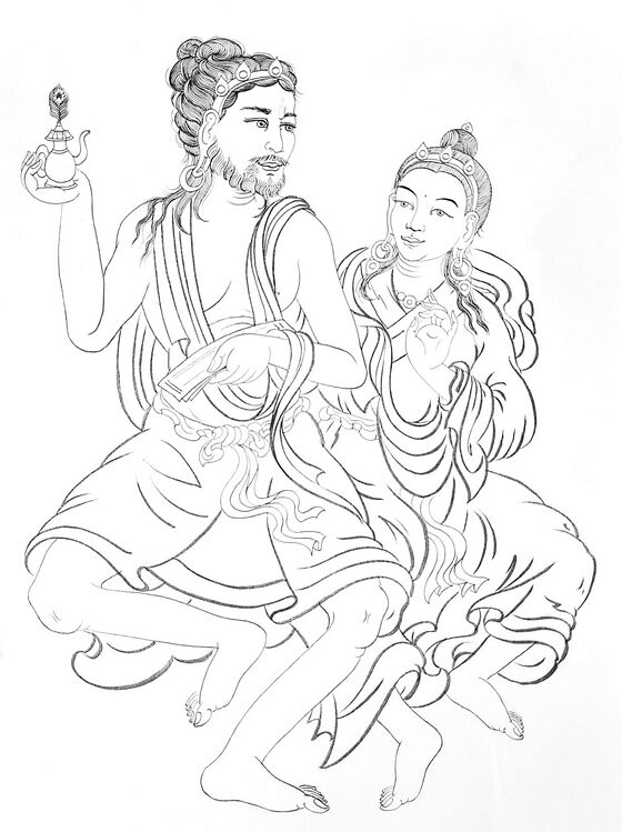 One of the six first main students of Düdjom Lingpa.