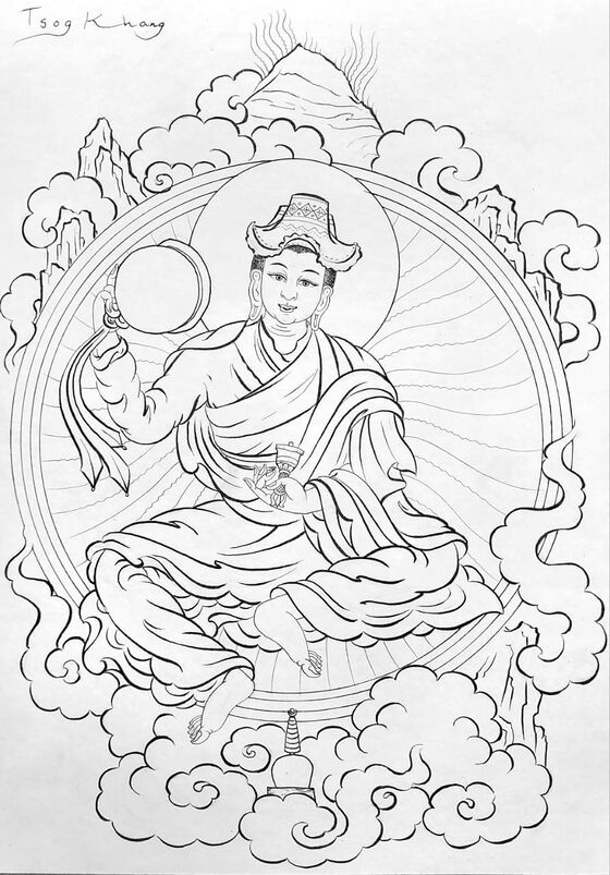 A student of Düdjom Lingpa, and a close dharma friend of Péma Dégyal