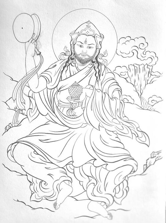 A main student of Düdjom Lingpa from the Mar Chu Valley.