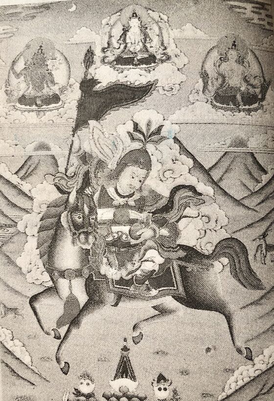 The local deity of Drongri Mukpo.