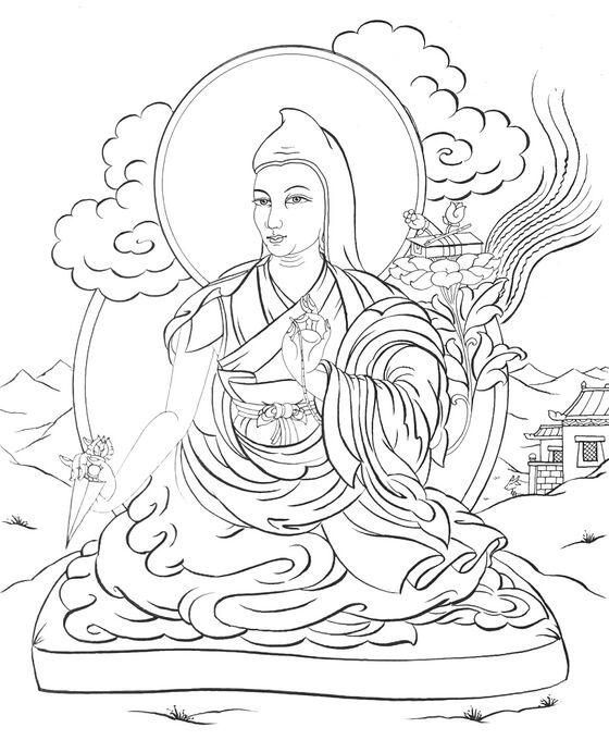 One of the earliest and most steadfast disciples of Golok’s prominent Gili family.