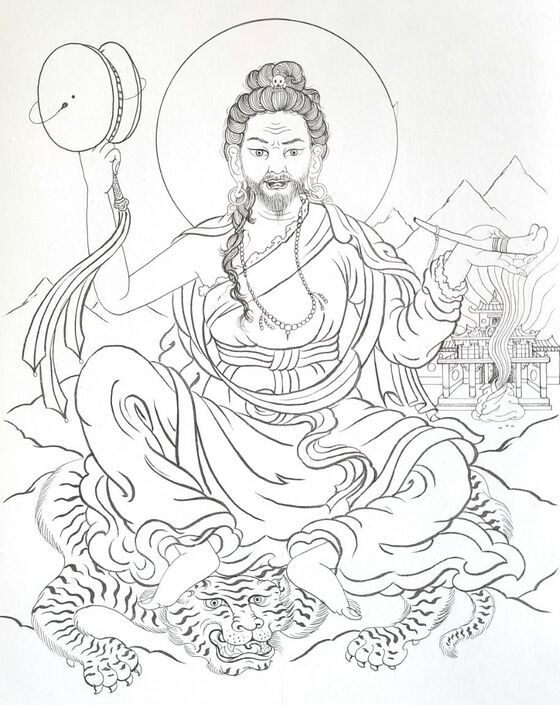 A student of Düdjom Lingpa who achieved the rainbow body.